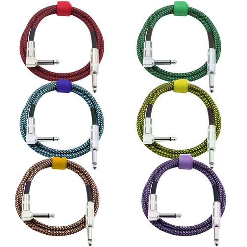 亞馬遜熱銷樂器配件 6.35吉他音頻線 電吉他音箱屏蔽降噪連接線