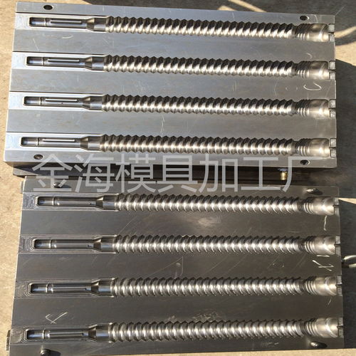 汽車配件塑料制品pe管材導尿管,金海模具加工廠生產伸縮波紋管吹塑模具整套生產線